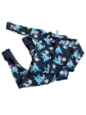 Bonds Black Alice Print wondersuit